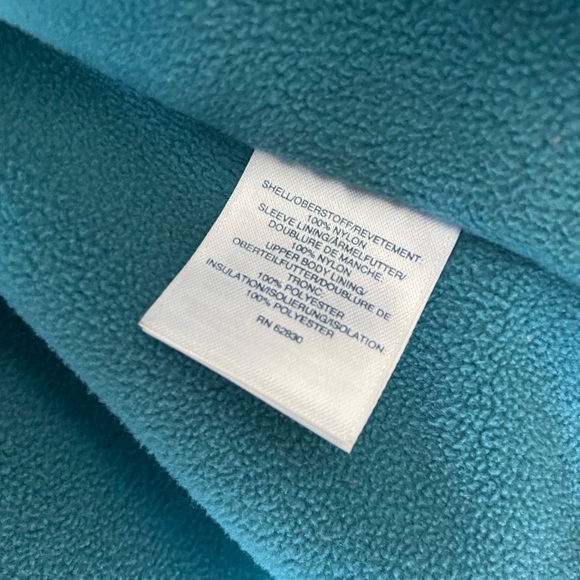 Lands End Women's Squall Hooded Jacket Jeweled Teal - Picture 6 of 10